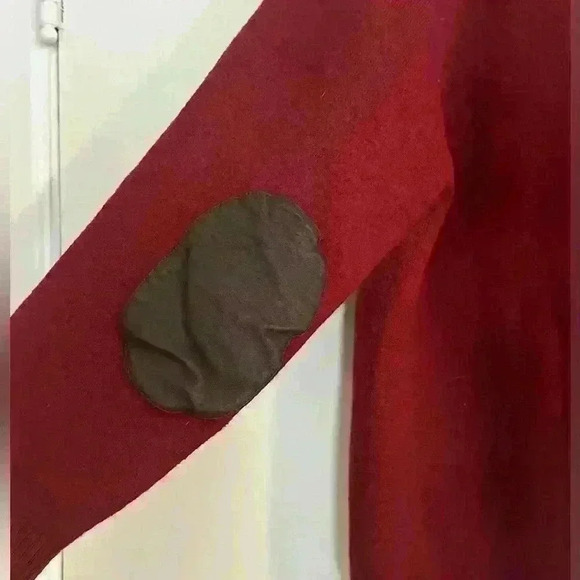 VTG LLBean Signature 100% Merino Wool 1/4 Zip Pullover. Size XXL. Maroon. - Picture 8 of 11